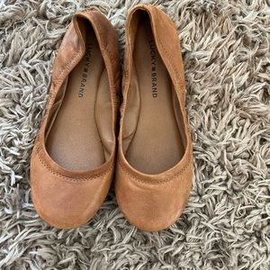 Women’s Lucky Brand leather ballet flats Size 6.5